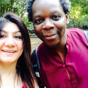 Dr Anu Mehta and Dr Kwesi, Mumbai, 2018